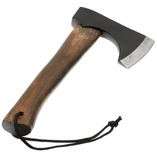Axt, "Viking", Holzstiel, Lederscheide