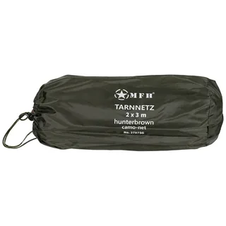 Tarnnetz, 2 x 3 m, wendbar, hunter-braun / oliv