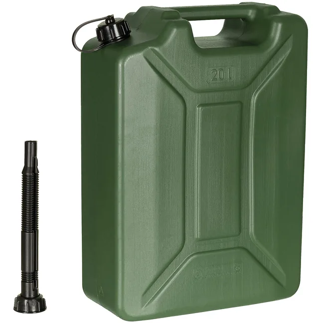 Kraftstoffkanister, oliv, 20 l, Kunststoff