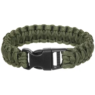 Armband, "Parachute Cord", oliv, Breite ca. 2,3 cm