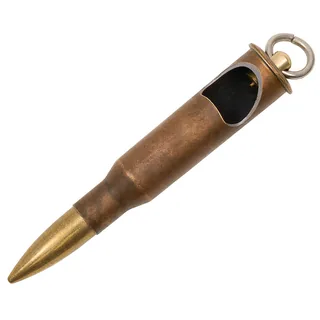 Anhänger-Patrone, "Mosin", Messing, mit Flaschenöffner
