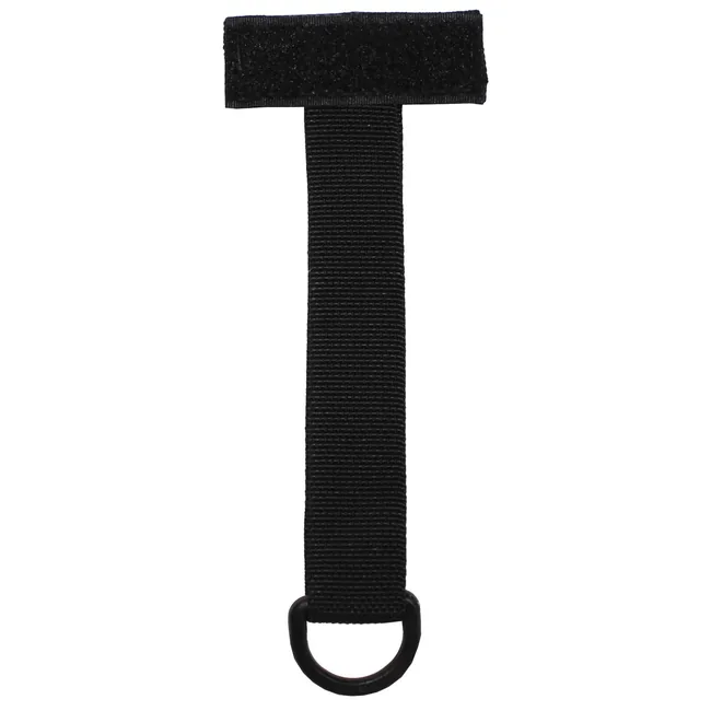Schlüsselhalter, schwarz, "MOLLE" Adapter