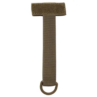 Schlüsselhalter, coyote tan, "MOLLE" Adapter