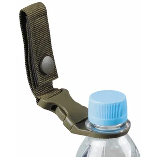 Flaschenhalter, oliv, für Gürtel und "MOLLE"-System
