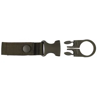 Flaschenhalter, oliv, für Gürtel und "MOLLE"-System