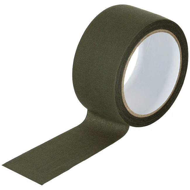 Klebeband Gewebe, ca. 5 cm x 10 m, oliv