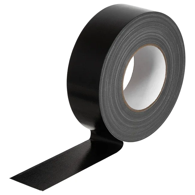BW Panzer-Klebeband Gewebe, ca. 5 cm x 50 m, schwarz