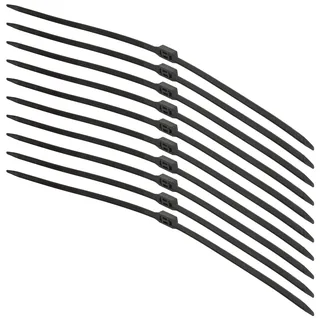 Kunststoffhandschellen, 10 St./P., 89 x 1,3cm, schwarz