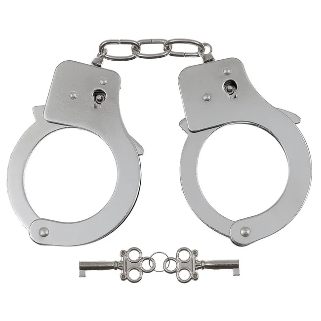 Handschellen, 2 Schlüssel, chrom