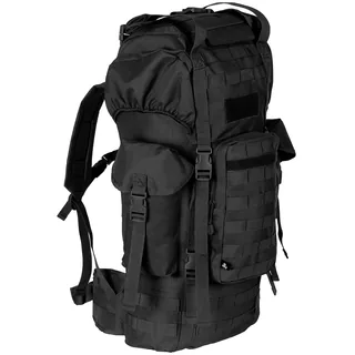 BW Kampfrucksack, "MOLLE", 65 l, Alu-Aussteifung, schwarz