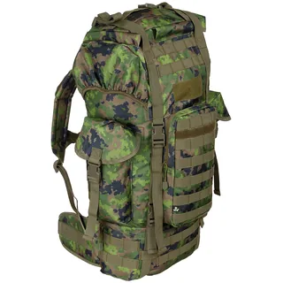 BW Kampfrucksack, "MOLLE", 65 l, Alu-Ausst., M05 tarn