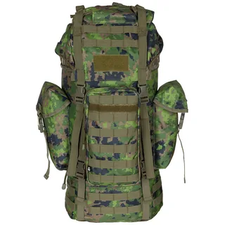 BW Kampfrucksack, "MOLLE", 65 l, Alu-Ausst., M05 tarn