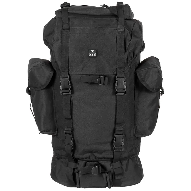 BW Kampfrucksack, 65 l, Alu-Aussteifung, schwarz