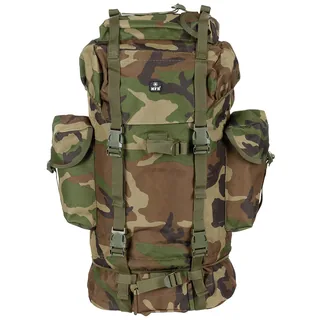 BW Kampfrucksack, 65 l, Alu-Aussteifung, woodland