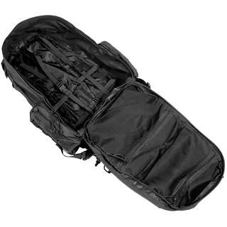 Ital. Rucksack, schwarz, "Tactical-Modular"