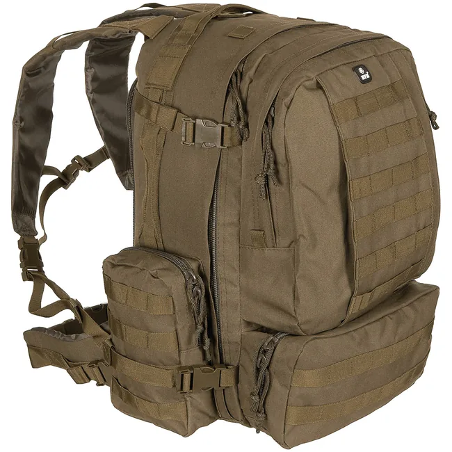 Ital. Rucksack, coyote tan, "Tactical-Modular"