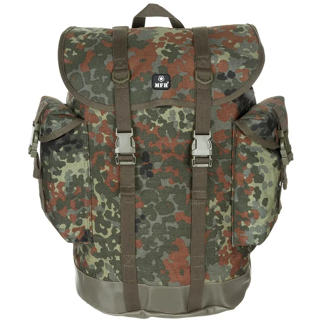 BW Gebirgsrucksack, flecktarn, Neufertig. aus orig. Material