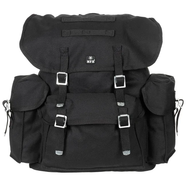 BW Rucksack, schwarz, Canvas