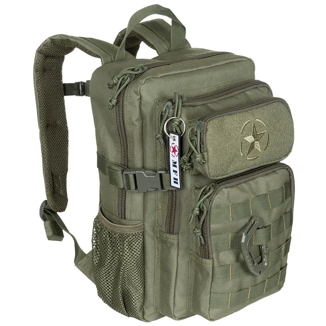 US Rucksack, Assault, "Youngster", oliv