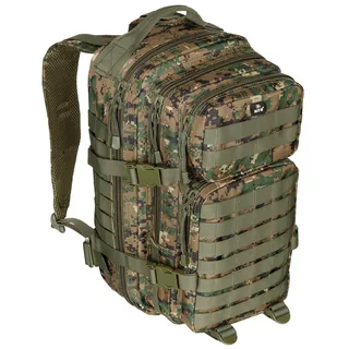 US Rucksack, Assault I, digital woodland