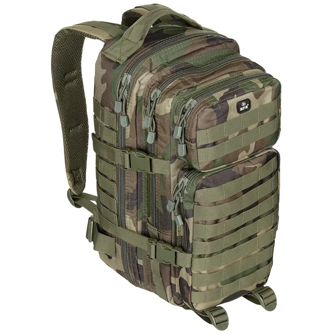 US Rucksack, Assault I, woodland