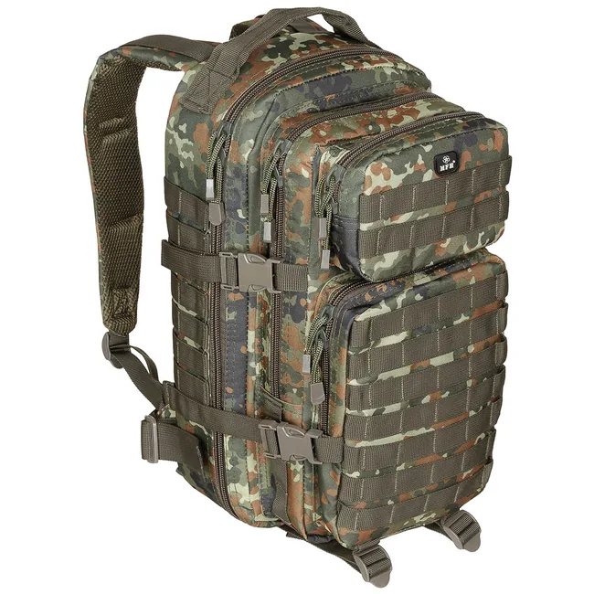 US Rucksack, Assault I, flecktarn
