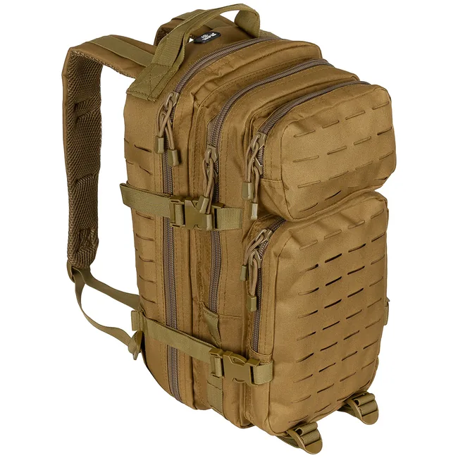 US Rucksack, Assault I, "Laser", coyote tan