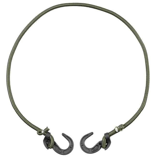 Expander, 100 cm, oliv, Kunststoffhaken, 8 mm