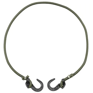 Expander, 100 cm, oliv, Kunststoffhaken, 8 mm