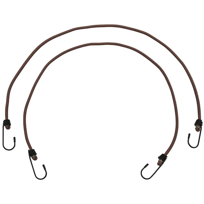 Expander, 75 cm, mit Haken, 6 mm, coyote tan, 2er Pack