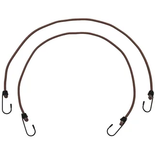 Expander, 75 cm, mit Haken, 6 mm, coyote tan, 2er Pack