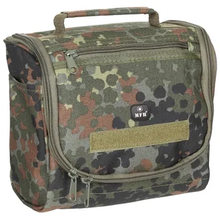 Waschzeugtasche, flecktarn, Cordura