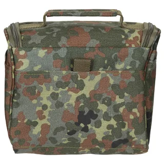 Waschzeugtasche, flecktarn, Cordura