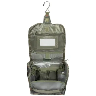Waschzeugtasche, flecktarn, Cordura