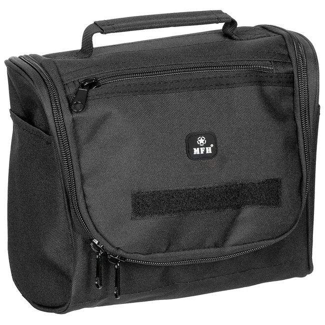 Waschzeugtasche, schwarz