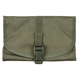 Brit. Waschzeugtasche, rollbar, oliv