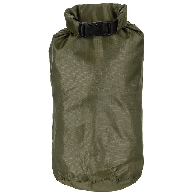 Packsack, "Drybag", oliv, 4 l