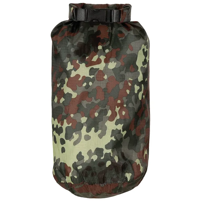 Packsack, "Drybag", flecktarn, 4 l