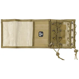 Armtasche, coyote tan, Geld- und Kartenfach