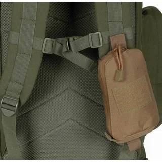 Tasche, für Schultergurt, "MOLLE", coyote tan