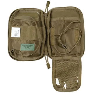 Dokumenten-/Smartphone-Tasche, "MOLLE", coyote tan