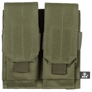 Magazintasche, 2-fach,"MOLLE", oliv