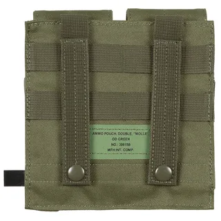 Magazintasche, 2-fach,"MOLLE", oliv