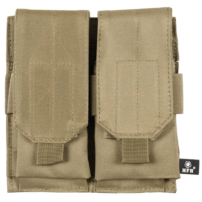 Magazintasche, 2-fach,"MOLLE", coyote tan