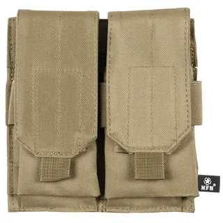 Magazintasche, 2-fach,"MOLLE", coyote tan