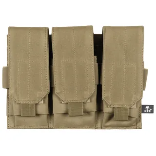 Magazintasche,3-fach,"MOLLE", coyote tan