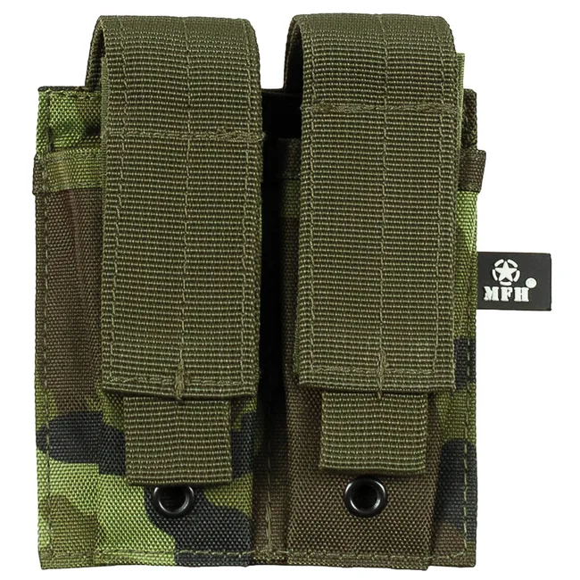 Magazintasche, 2-fach, klein, "MOLLE", M 95 CZ tarn