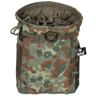 Patronenhülsen-Tasche,"MOLLE", flecktarn
