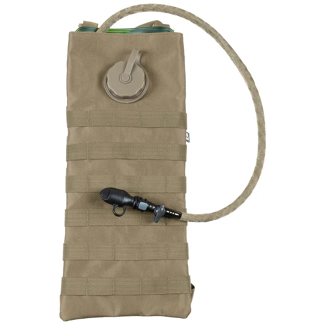Trinksystem, "MOLLE", 2,5 l, mit TPU-Beutel, coyote tan