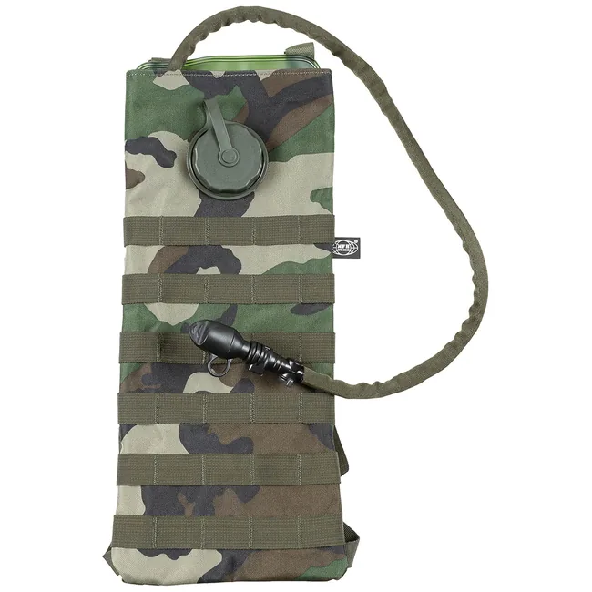 Trinksystem, "MOLLE", 2,5 l, mit TPU-Beutel, woodland